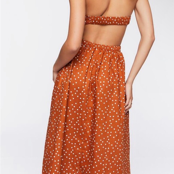 #617 ✅ polka dot midi dress - Picture 8 of 9